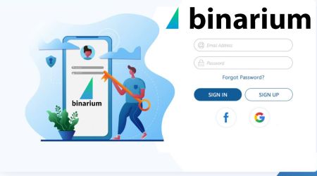 如何在 Binarium 中註冊帳戶