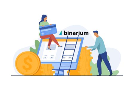 Wie man sich anmeldet und Geld in Binarium einlegt