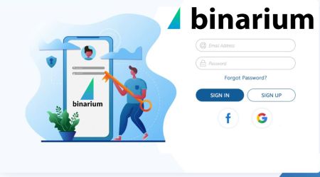 So registrieren Sie Konto auf Binarium