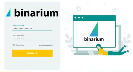 Wéi en Handelskonto opzemaachen an um Binarium opmaachen
