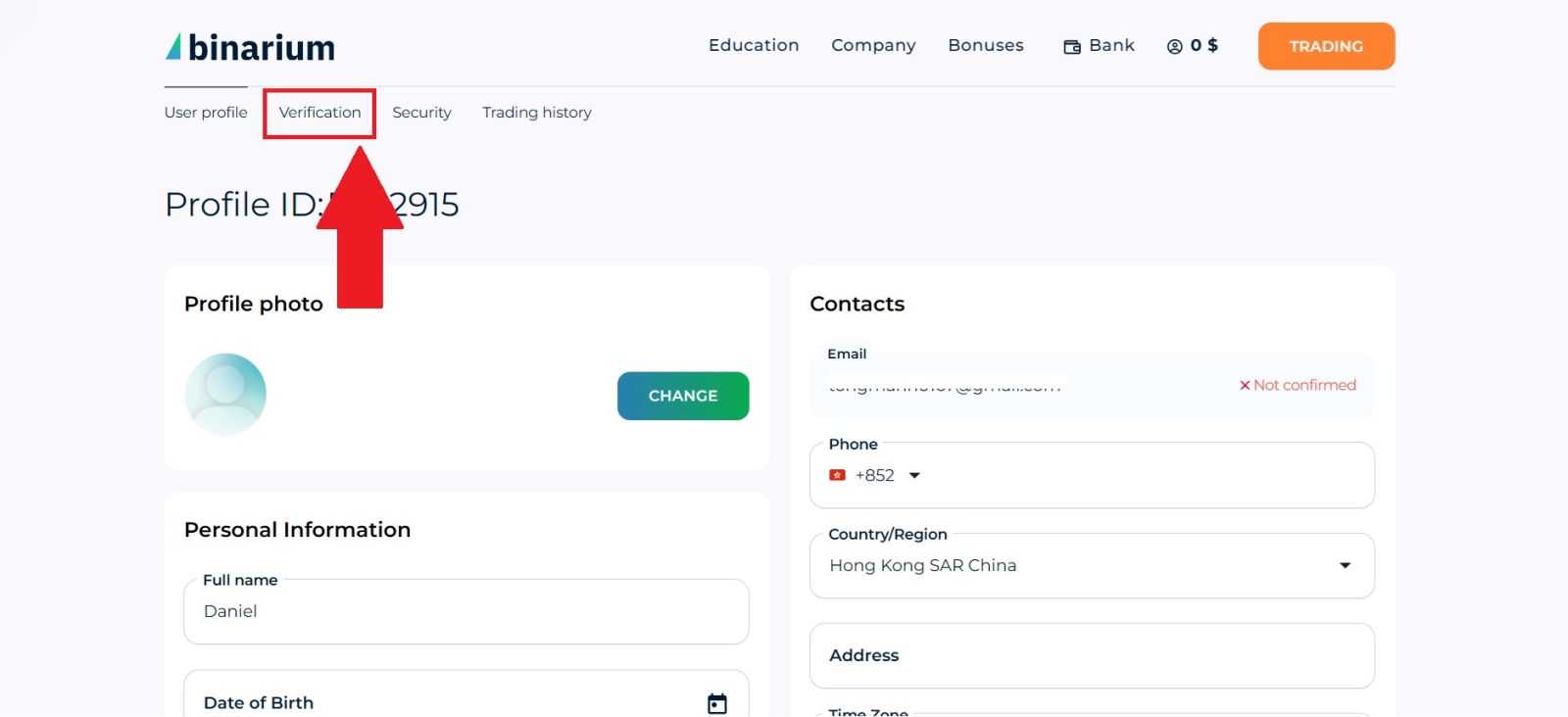 Binarium Account Verification Process 2026: How to Complete KYC Easily