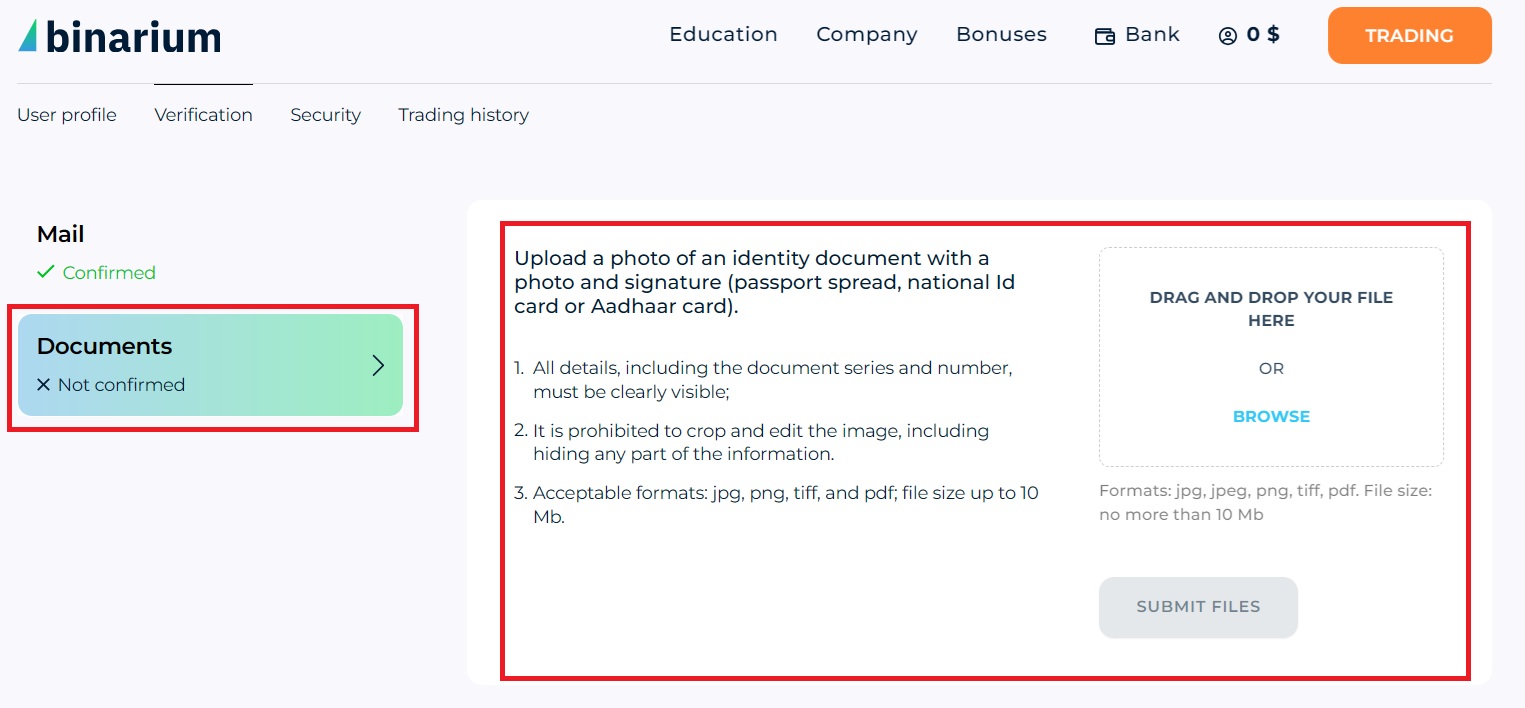 Binarium Account Verification Process 2026: How to Complete KYC Easily